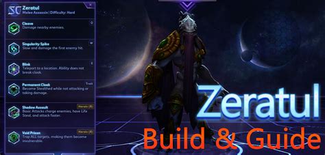 zeratul build hots|Zeratul Guide .